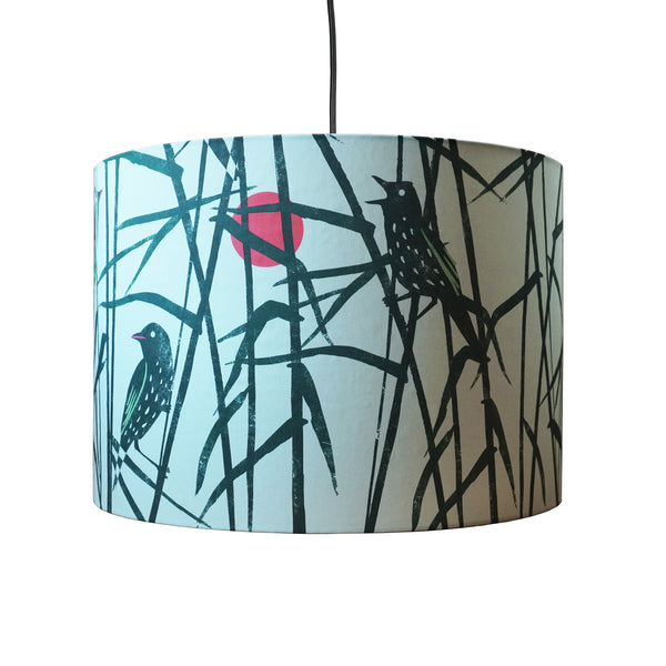 Reed Warblers Lampshade - Emily Jepps Studio